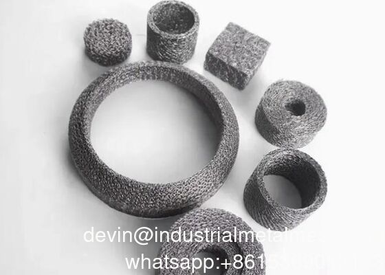 Stainless Steel Mesh Knit EMI Rfi Gasket Seal Knitted Wire Mesh Gasket Knitted Knitted Filter Mesh