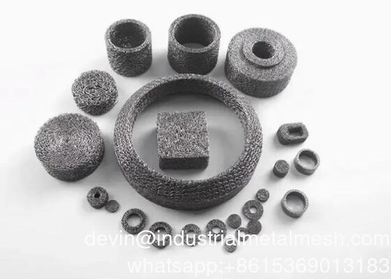 Stainless Steel Mesh Knit EMI Rfi Gasket Seal Knitted Wire Mesh Gasket Knitted Knitted Filter Mesh