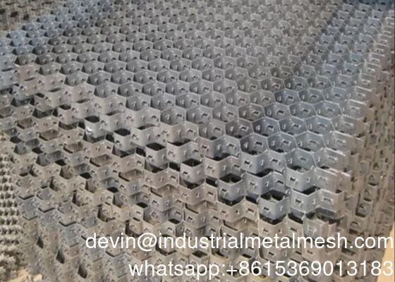 Stainless Steel 309 Hex-mesh Refractory Anchor | Lance Tabs