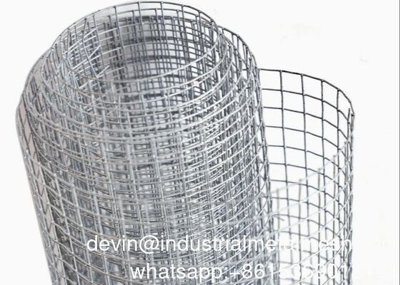 1/2", 1.4mm SUS304 Stainless Steels Welded Wire Mesh for Constructionist Chicken Duck Geese Rabbit Cage