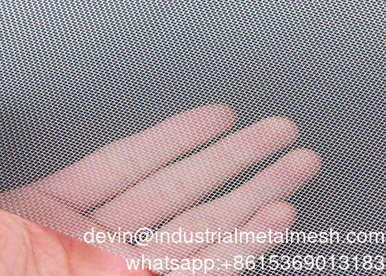 304 Material 110 Diameter Black Stainless Steel Security Window Screen Mesh, Stainless Steel Insect Screen