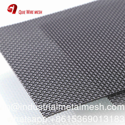 Commercial-Grade Fluorocarbon Painted Stainless Steel Window Insect Screen - Corrosion Proof, Diamond Weave for Security