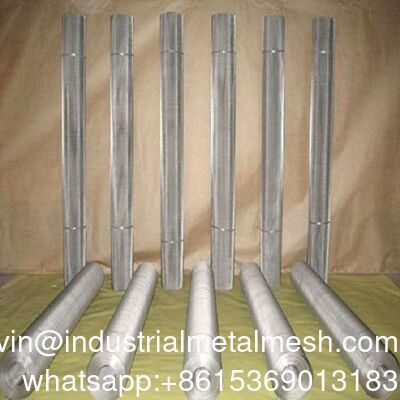 Custom Large Plain Twill Weave 304 316 Stainless Steel Netting Woven Wire Mesh Screen