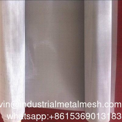 SS304 SS316 Micron Screen Stainless Steel Wire Mesh Filter