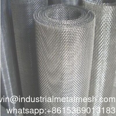 5.5m 6m 5m 4m AISI304 316 Stainless Steel 1.2mm 5X5 Mesh Wire Mesh Screen for Paper Mill