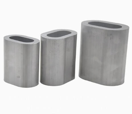 DIN 3093 Wire Rope Fitting Crimping Aluminium Ferrules