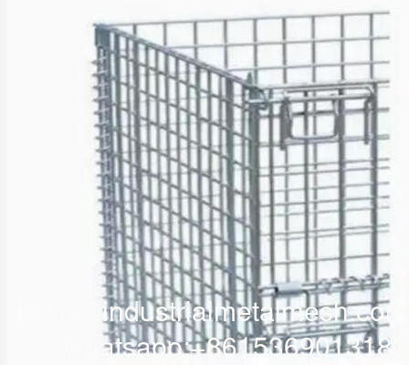 High Quality Footed Drawer Storage Foldable Wire Mesh Container