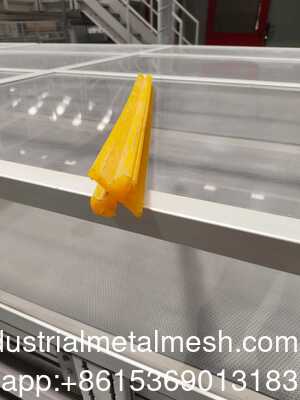 Rubber Surface WS 85 Modular Screen Moulded For Vibrating Screen Equipment