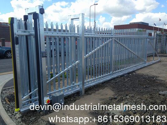 W Section Palisade Fencing Security Fence for Industrial