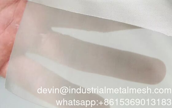 0.04mm 265mesh 304/316 Mechanical Stainless Steel Weave Wire Mesh Cloth Filtre