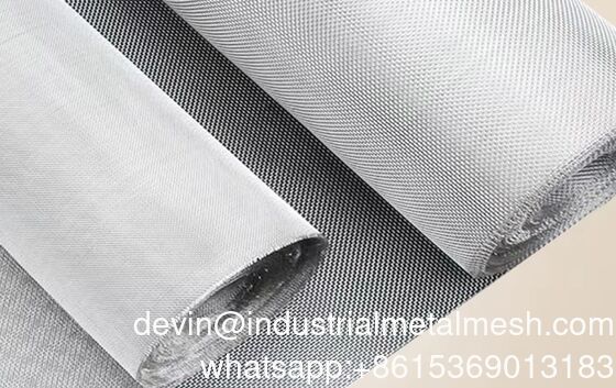 0.04mm 265mesh 304/316 Mechanical Stainless Steel Weave Wire Mesh Cloth Filtre