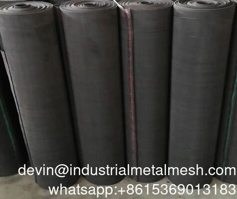 Plain Weave Stainless Steel Wire Mesh 0.02-5.0mm Mild Steel Wire Mesh/Black Iron Wire Cloth