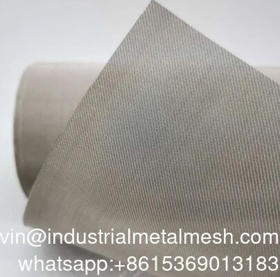 10 25 50 100 200 Micron Woven Wire Mesh Stainless Steel Wire Cloth