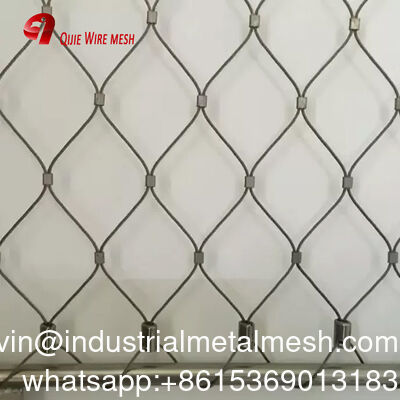 High-Strength Weather-Resistant Rust-Proof Durable Stainless Steel Cable Rope Mesh for Architectural