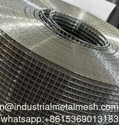Galvanized Wire Fence PVC Coated Square Hole Welded Wire Mesh Roll For Chicken