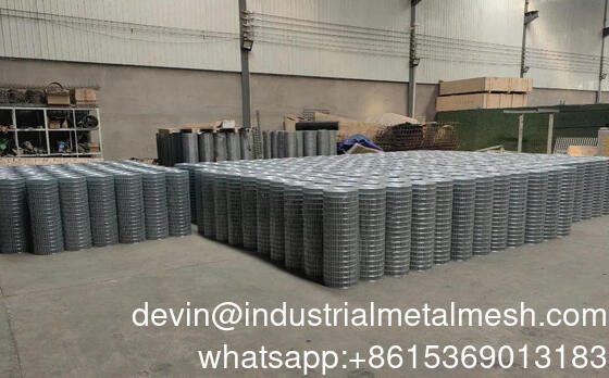 Storage Metal Mesh Wire Iron Galvanized Welded Wire Mesh Roll for Cage Welded Wire Mesh