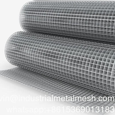 Galvanized Wire Fence PVC Coated Square Hole Welded Wire Mesh Roll for Chicken