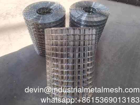 2X2inch Hot Dipped Galvanized Heavy Duty Welded Wire Mesh Rolls for Fence