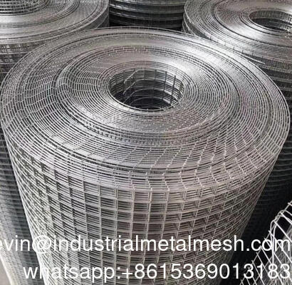 Galvanized 8 Gauge 10 Gauge PVC Coated Welded Wire Mesh Roll Welded