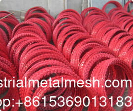 Galvanized Security Concertina Price Anti Climb Blade Barbed Wire Prison Razor Barbed Wire
