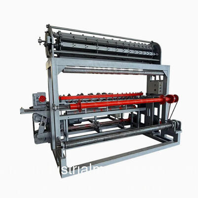 Full Auto Grassland Field Fence Machine Galvanized Farm Cattle Fence Weaving Machine