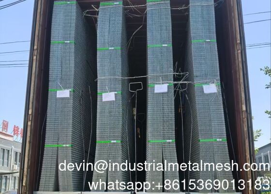 High-Quality PVC Coated Concrete Welded Steel Wire Mesh Panel for Marine Environments