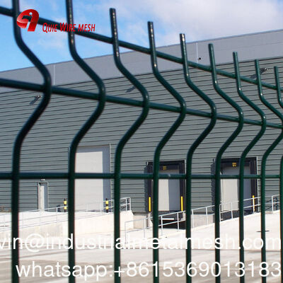 Hot Dipped Bend Triangle Bend Garden Fence for 3D Curved Mesh Fence