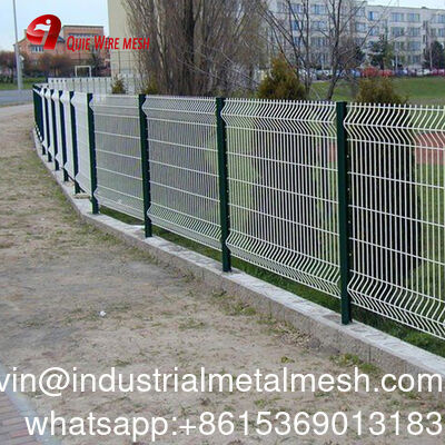 Factory Directly Supply Metal 3D Curved Wire Mesh Fence for Security Use
