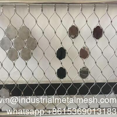 2 MM Diameter 316 Stainless Steel Rope Mesh for Raccoon and Monkey Protection