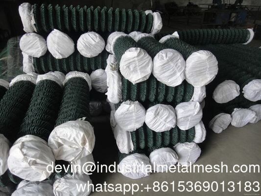 Factory OEM Cyclone Wire Mesh PVC Hot Dipped Galvanized Chain Link Fence