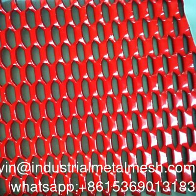 Grey Color Aluminum Expanded Metal Mesh for Building Facade