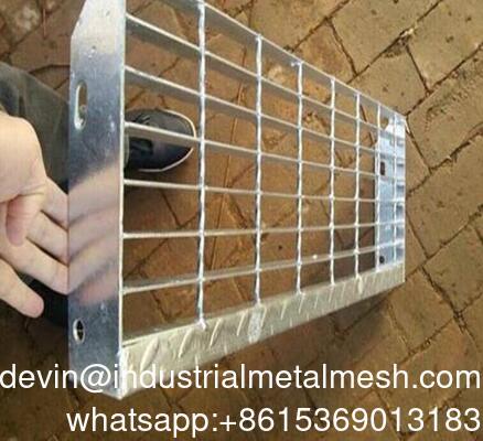 Easy Install Galvanized Steel Grating Bar Grating Walkway Platforms