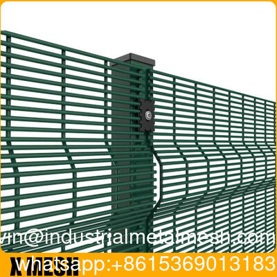 High Security 358 Anti Climb Anti Cut Clear-Vu Mesh Fence Heavy Duty Decoration Fencing