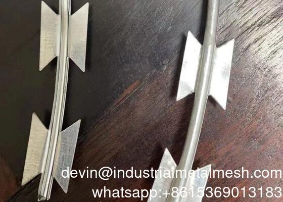 Tear Blade BTO-30 Razor Wire  Concertina Flat Wrap Razor Wire Fencing