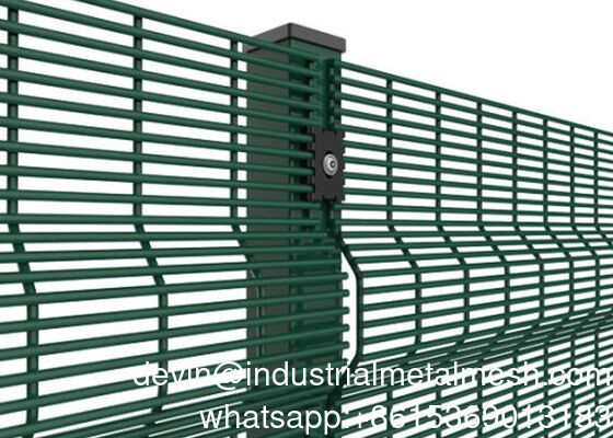 High Security 358 Anti Climb Anti Cut Clear-Vu Mesh Fence Heavy Duty Decoration Fencing
