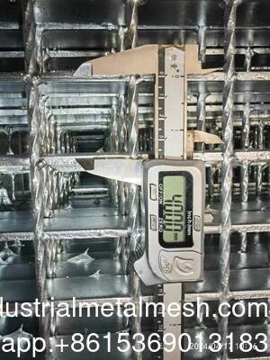 Mild Steel Light Steel Structure Platform Walkway Forge-Welded Bar Grating