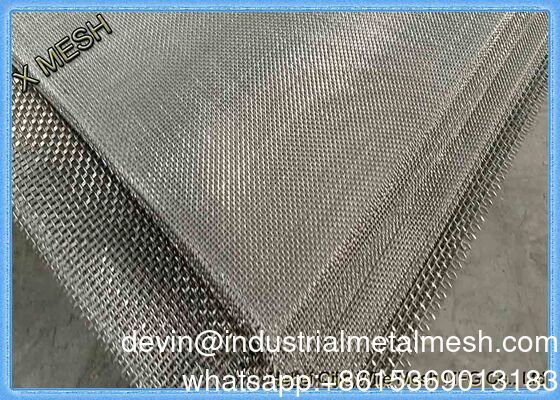 304 316 904L 430 Stainless Steel Aluminum Copper Nickel Titanium Silver Tungsten Molybdenum Monel Inconel Nichrome Hastelloy 2-3500 Mesh Filter Woven Wire Mesh