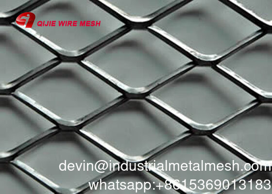 Customized Aluminum Expanded Metal/Diamond Mesh Lightweight for Exterior Wall Cladding