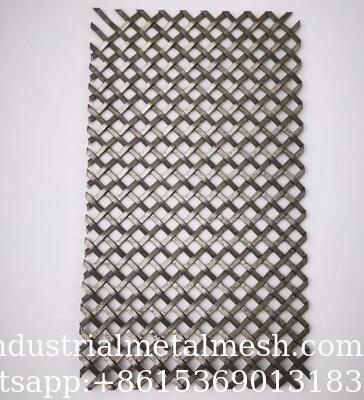 Decorative Antique Brass Mesh Screen