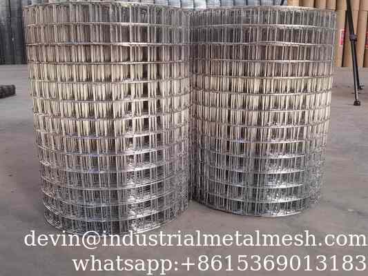 ASTM 1/8-4 Inches Galvanized PVC Coated Stainless Steel Welded Wire Mesh