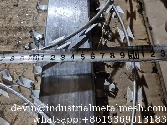 Heavy-Stranded Razor Barbed Wire for Reinforced Fences with Multiple Wires