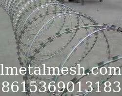Reliable Durable Anti-Climb Widely Applications Rolls Razor Blade Barbed Wire