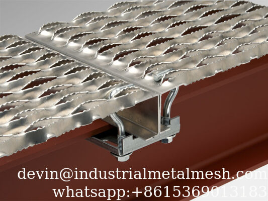 Stainless Steel Metal Mesh Diamond Hole Grip Strut Plank Safety Grating for Walkway