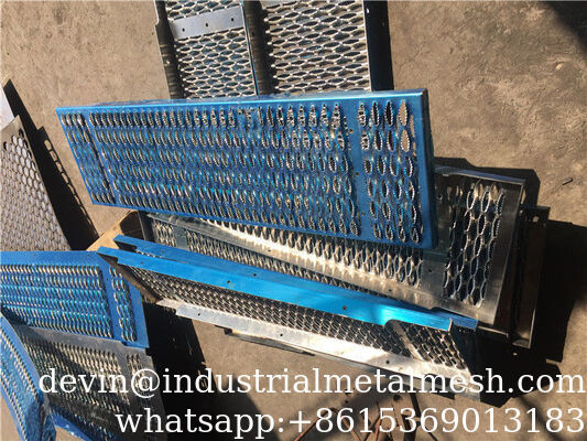 Thick Aluminum Perforated Grip Strut Grating for Plank Walkway Stair Tread