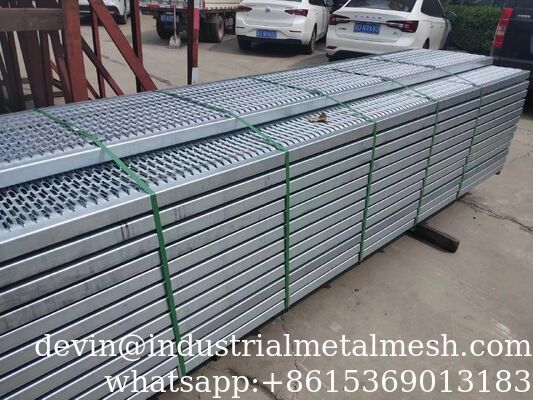 Anti Skid Plate Aluminum Walkway Floor and Roof Metal Grip Strut Grating for Solar Energy Project