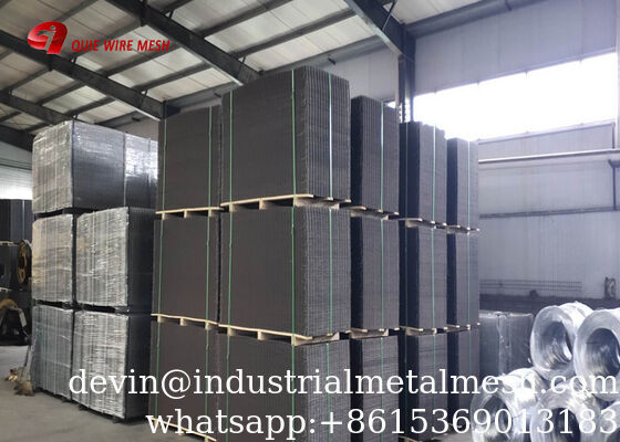 Hot Dipped Galvanized Welded Wire Mesh Fence Panels 3D Model for Residential