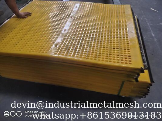 PU Fine Polyurethane Vibration Screen Mesh for Efficient Screening