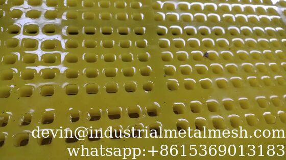 0.053mm Aperture Size of Polyurethane Fine Screen Mesh for Quartz Sand