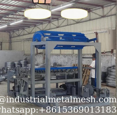 High Quality Crimped Wire Weaving Fence Making Cattle Deer Grass Mesh Machine