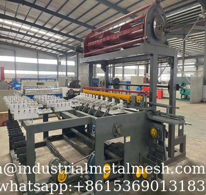 Low Price Crimped Making Cattle Grass Deer Fence Wire Mesh Weaving Machine